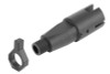 First Factory SIG Sauer MPX Airsoft AEG Outer Barrel Base w/ Battery Block - BK