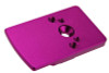 Airsoft Masterpiece Hi Capa Rear Sight Mount - Purple