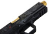 RWC Agency Arms EXA Green Gas Airsoft Pistol  (Ronin Gold Barrel Edition)