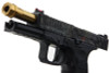 RWC Agency Arms EXA Green Gas Airsoft Pistol  (Ronin Gold Barrel Edition)