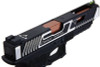 EMG TTI Combat Master G34 Slide w/ OMEGA Frame CO2 Airsoft Pistol (by APS Custom) - Black/Silver