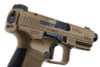 CANiK TP9 Elite Combat Green Gas Airsoft Pistol (Licensed by Cybergun) - TAN
