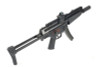 Nitro.Vo Tokyo Marui MP5A5 NGRS Rail Sleeve - Black