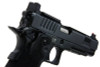 Army Armament RMR Hi Capa Green Gas Airsoft Pistol - (BK, with Star Strippling Grip) (R613-SG)