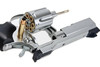 Tokyo Marui Python PPC Custom Spring Revolver 4 inch - Stainless Silver