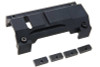 Bow Master VFC MP5 GBB Low Profile Mount (CNC Aluminum, Black) - Compatible with WE MP5 GBB