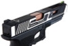 EMG TTI Combat Master G34 Slide w/ OMEGA Frame Gas Airsoft Pistol (by APS Custom) - Black/Silver
