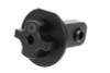 Laylax Tokyo Marui VSR ONE Airsoft 2 Way Picatinny Rail & M4 M4 Stock Pipe Rear Stock Base - Black