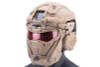 SRU Tactical Helmet Mask Set (include Fast Helmet, Tan)