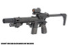 SRU WE M712 GBB Classic Advanced Design Flow Stock Set Kit (Black)
