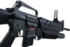E&C M16A1 Airsoft AEG Rifle with M203 Grenade Launcher EC703 (QD 1.5 Gearbox, Blank Marking) - Black