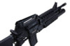 E&C M4 RIS Airsoft AEG Rifle with M203 Grenade Launcher EC707 (QD 1.5 Gearbox, Blank Marking) - Black