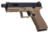 Novritsch SSP18 Green Gas Airsoft Pistol - Tan