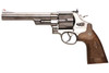 Umarex S&W M29 Airsoft Revolver CO2 (6.5 inch, Brown Grip, 6mm Version) - Titanium Black (by WinGun)