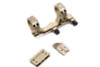 Airsoft Artisan BO Style 30mm Modular Scope Mount for Milspec 1913 Rail System (T1 / T2 Adapter, DE)