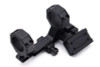 Airsoft Artisan BO Style 30mm Modular Scope Mount for Milspec 1913 Rail System (T1 / T2 Adapter, Black)