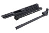 Arron Smith Marui AKM GBBR Airsoft S Style MK2.1 Handguard Rail Kit - Black