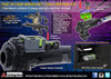 Airtech Studios Krytac Trident M4 / Kriss Vector TDC Bracket Converter (R-Hop / Flat-Hop / Maple Leaf MR)