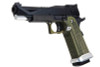 RWC GIGA Hi Capa 5.1 GBB Airsoft Pistol (G10 Grip) - Black Slide / OD GripType 1