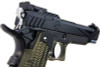RWC GIGA Hi Capa 5.1 GBB Airsoft Pistol (G10 Grip) - Black Slide / OD GripType 1