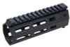 Revanchist Airsoft Tokyo Marui MWS GBBR Airsoft Lightweight Carbon Fiber M-lok Handguard Rail (5.5inch, Black)