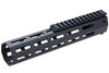 Revanchist Airsoft Tokyo Marui MWS GBBR Airsoft Lightweight Carbon Fiber M-lok Handguard Rail (9.5inch, Black)