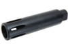 Angry Gun XM177 Style Moderator Flash Hider (14mm CCW, Steel, Black)