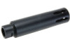 Angry Gun XM177 Style Moderator Flash Hider (14mm CW, Steel, Black)