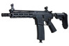 EMG Troy Industries SOCC Airsoft M4 AEG Rifle (7.6inch RIS, Black, by King Arms)