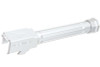 RWA Agency Arms Mid-Line Threaded Barrel for Tokyo Marui G17 Gen 3 GBB Airsoft (14mm CCW) - Silver