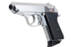 Marushin Walther PPK Model Gun - Silver