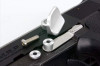 AIP Tokyo Marui Hi Capa / 1911 GBB Airsoft Slide Stop with Thumb Rest (Steel) - Black