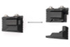 Strike Industries Stacked Angled Grip with Cable Management System (base) for M-Lok - Black