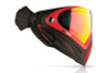 Dye Precision i4 Pro Full Face Airsoft Mask Goggle System - Black / Red