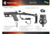 Recover Tactical 20/20 N Stabilizer Kit (Basic, Brace Version, Black) for Glock