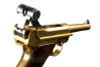 WE P08 Luger GBB Airsoft Pistol (4 inch, Gold)