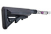 T8 Tokyo Marui MWS GBBR Airsoft C Style Stock with 6 Position Buffer Tube Combo Set - BK