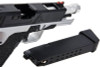 RWA Agency Arms EXA GBB Pistol (Threaded Barrel w/ Custom Stippling Version) - Cerakote Silver
