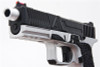 RWA Agency Arms EXA GBB Pistol (Threaded Barrel w/ Custom Stippling Version) - Cerakote Silver