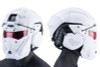 SRU Tactical Helmet Mask Set (include Fast Helmet, White)