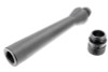 Revanchist Airsoft Novritsch SSP 5 Ultra Lightweight Aluminum Outer Barrel w/ Thread Adapter(14mmCCW) -BK