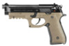 Recover Tactical BRETTA 92/M9 Grip and Rail System - Tan