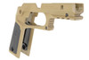 Recover Tactical 1911 Series CC3PTTB Tan Frame with Rail (w/ Tan & Black Panel)