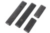 Nitro.Vo M-Lok Rail Panel Cover (3.8cm length & 8cm length - 2sets) - Black