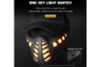 WoSport Cyberpunk LED Mask - Black