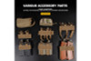 WoSport UW Tactical Patrol Chest Rig - Coyote Brown