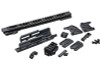 Northeast MP2A1 GBB SMG Modernized Tactical Platform Conversion Kit - Black