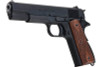 Cybergun AO 1911 GBB Airsoft Pistol (Matt Black with Wood Grip)
