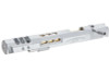 Airsoft Masterpiece Open Slide (S Style DVCl) for Tokyo Marui Hi Capa -Silver Slide w/ Silver Comp(7inch)