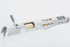 Airsoft Masterpiece Open Slide (S Style DVCl) for Tokyo Marui Hi Capa -Silver Slide w/ Silver Comp(7inch)